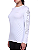 Camiseta Columbia Feminina Manga Longa Aurora Branca Fps 50+ - Imagem 1