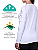 Camiseta Columbia Feminina Manga Longa Aurora Branca Fps 50+ - Imagem 3