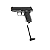 Pistola Daisy 5501 CO2 Blowback 4,5mm + 2 CO2  300un esferas - Imagem 5