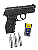 Pistola Pressão CO2 Rossi C11 4,5mm + Esferas Aço + Cilindros CO2 - Imagem 1