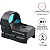 Micro Red Dot Vector Optics Frenzy X 1x20x28 3 MOA IPX6 para Pistola Taurus TORO e Glock MOS - Imagem 9