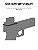Placa Adaptadora Red Dot Vector Optics 4 em 1 SCFRM-GK11 para Glock sem MOS - Pegadas TEK, MOJ, GIN e MGT - Imagem 9