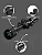 Luneta Discovery MS 3-12x42 AOAC SFP Paralaxe Ajustável com Mount para Carabina de Pressão, PCP e .22 LR - Imagem 2