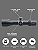 Luneta Vector Veyron 3-12x44 SFP 20mm Alta Resistencia Tubo 30mm Anéis Inclusos SCOM-24 para PCP, .22 e .308 - Imagem 2