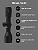 Luneta Victoptics Vector B3 3-9x40 Compacta Iluminada 22mm Anéis Inclusos OPSL04 para Carabina de Pressão, PCP e 5,56 - Imagem 4