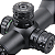 Luneta Victoptics Vector Compacta C3 3-9x32 Sfp Paralax 22mm Iluminada Foco 3 Jardas para Carabina de Pressão, PCP e .22 - Imagem 13