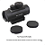 Mira Red Dot Vector Victoptics 1x35 Str Trilho 11mm E 22mm RDSL05 5 MOA com Bateria para Carabina de Pressão e PCP - Imagem 4