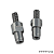 Adaptador Preto para Retrovisores Modelos Kuryakyn  das Motocicletas Triumph - Imagem 1