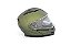 Capacete Escamoteável Lucca Mod. Rider One 1 - Customizado por MTX Imports - Mineral Green c/ Faixa Dupla Preta Logo HD - Imagem 6