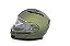 Capacete Escamoteável Lucca Mod. Rider One 1 - Customizado por MTX Imports - Mineral Green c/ Faixa Dupla Preta Logo HD - Imagem 8