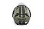 Capacete Escamoteável Lucca Mod. Rider One 1 - Customizado por MTX Imports - Mineral Green c/ Faixa Dupla Preta Logo HD - Imagem 9