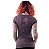 Camiseta Feminina Lethal Threat modelo Skullflowers - Imagem 2