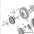 Par de Rolamentos de roda sem ABS Harley Davidson 2000-2007 - Drag Specialties - Imagem 2