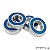 Kit com 4 Rolamentos Para Roda traseira Sem ABS - Softail 07-23 /Dyna 08-17 / Sportster e Touring 08-23- Drag Specialties - Imagem 1