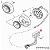 Retificador - Regulador de Voltagem cromado para Sportster 2009 à 2013 - Drag Specialties - Imagem 2