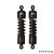 Amortecedor Traseiro Progressive Suspension - 11'' Heavy Duty 412 Series - Preto - Dyna 2007 - 2017 - Imagem 1