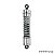 Amortecedor Traseiro Progressive Suspension - 12´´ - Cromado - Heavy Duty - Touring 2006 - 2023 - Imagem 1