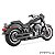 Ponteira 3´´ Vance & Hines Twin Slash - Preta - Softail Fatboy 2007 - 2017 (46843) - Imagem 1