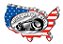 Correia Dentada p/ Harley 131 Dentes 1'' - Dyna 2006 - 2017  Gates Belt Drive (40046-07) - Imagem 3