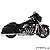 Ponteira Vance & Hines Oversized 450 Destroyer - Cromada - Touring 2017 - 2023 - Imagem 3