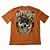 Camiseta Masculina Lethal Threat modelo Run with the Ruthless - Laranja - Imagem 2