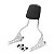 Sissy Bar Destacável Wings Mod. King Low s/ Bagageiro 16 Pol. Inox Polido - Softail Fat Boy, Breakout 2018+ - Imagem 1
