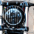 Grade do Farol de 5 ³/4 no Estilo Grelha para Sportster Preto - CH Parts - Imagem 3