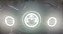 Farol LED 7"  c/ Angels c/ Fundo Preto (Mod. 1) - CH Parts - Imagem 4