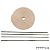 Manta Térmica para Escapamentos - Bege - 1520cm X 2,5cm - Accel - Imagem 1