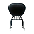 Sissy Bar Destacavel Preto Fosco Rasante Maciço Sportster 883 até 2020 - Imagem 2