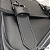 Bolsa de Balança Couro Sintético s/ Logo- Laser - Preta  - Softail Tds. Anos - Imagem 3