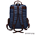 Mochila masculina em lona de laptop & viagem - Blue - Imagem 3