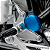 Tampa do Orificio da Roda Traseira - Rizoma - Cor Azul - Bmw R1200Gs 2010> - Imagem 1