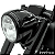 Farol Preto mod. Cabeça De Touro p/ Harley Softail 86 até 17 - Drag Specialties - Imagem 2