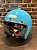 Capacete Aberto Urban Mod. Tracer Double D Live Blue - Imagem 1