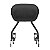 Kit Sissy Bar Wings Custom King Low 16" com Dockings e Bagageiro Preto Brilho para Harley Davidson Touring 2009-2026 - Imagem 3