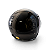 Capacete Aberto Lucca Mod. Sublime Route 66 - Customizado por MTX Imports - Cor Preto com faixa Grafite - Imagem 5