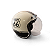 Capacete Aberto Lucca Mod. Sublime Route 66 - Customizado por MTX Imports - Cor Branco com faixa Preta escrita Laranja - Imagem 1