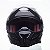 Capacete Escamoteável Lucca Modelo Rider One 1 - Gloss Black - Preto Brilho - Imagem 3