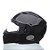 Capacete Escamoteável Lucca Modelo Rider One 1 - Gloss Black - Preto Brilho - Imagem 8