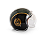 Capacete Aberto Lucca Mod. Sublime - Customizado por MTX Imports - Royal Enfield Meteor Verde, Preto e Dourado - Imagem 2