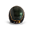 Capacete Aberto Lucca Mod. Sublime - Customizado por MTX Imports - Royal Enfield Meteor Verde, Preto e Dourado - Imagem 4