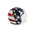 Capacete Aberto - Lucca Mod. Sublime - Customizado por MTX Imports - América - Imagem 2