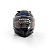 Capacete Escamoteável Lucca Mod. Rider One 1 - Customizado por MTX Imports - Route 66 - Azul - Imagem 5