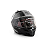 Capacete Escamoteável Lucca Mod. Rider One 1 - Customizado por MTX Imports - Route 66 - Prata - Imagem 1
