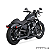 Ponteira 3´´ Vance & Hines PCX Twin Slash - Preta - Sportster 2014 - 2020 - Imagem 1