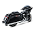 Ponteira Vance & Hines Blackbird 450 - Cromada - Touring 2017 - 2024 - Imagem 3