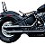Ponteira S&S Cycle Mod. Grand National Race - Preta - Softail Breakout, Fat Boy, Low Rider, Street Bob e Slim 2018+ - Imagem 2