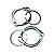 Flange c/ Anel de Retenção do Escapamento - Harley Davidson 1984 à 2023 - Drag Specialties - Imagem 1