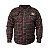 Camisa Masculina de Fibra Sintética Preta com detalhes Vermelhos - Kustom Art - Imagem 1